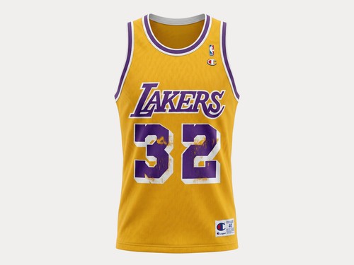 Maillot champion lakers 32 - champion,