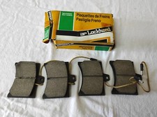 Jeu de 4 plaquettes de frein