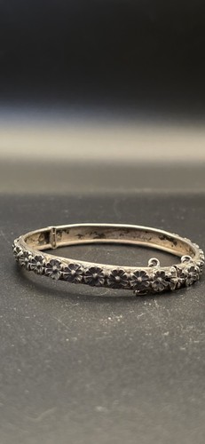 Ancien bracelet jonc - , argent