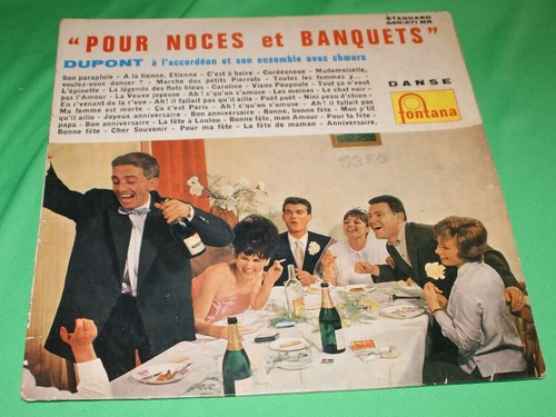 Pour noces banquets dupont - et,