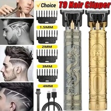 Tondeuse Précision Sans Fil Homme Barbe Cheveux Rasoir Pro Rechargeable Coiffeur