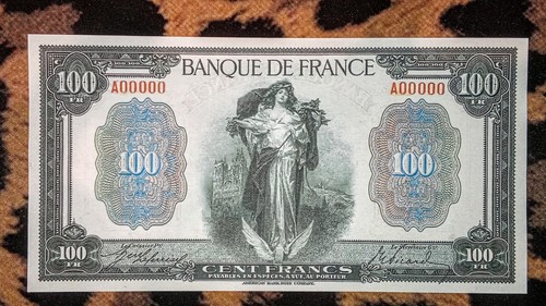 Billet 100 francs fortune - billet,