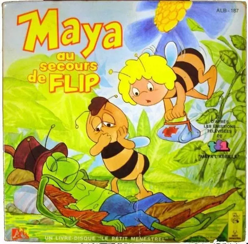 Maya abeille livre disque - l'abeille, livre-disque