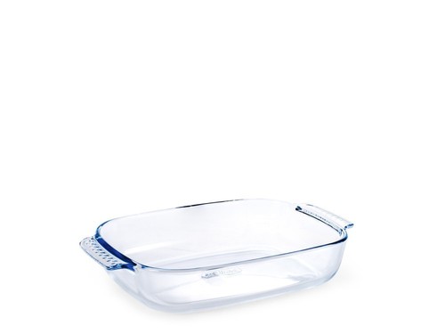 Plat rectangulaire verre - rectangulaire, en