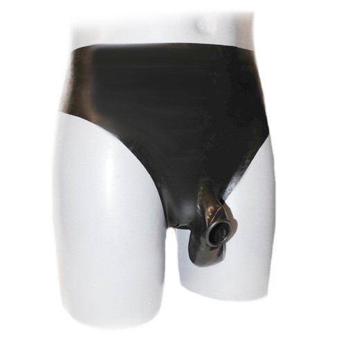 Pantalon latex avec - en,