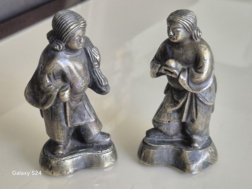 Statuettes asiatique bronze - statuettes, en