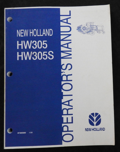 Manuel opérateurs new holland - opérateurs,