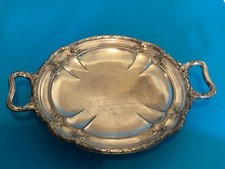 Ancien plateau art nouveau ARGIT en métal argenté