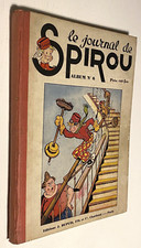 RARE : Reliure Recueil Album du journal SPIROU N° 6 - 1940 - Bel Etat Cote 1800€