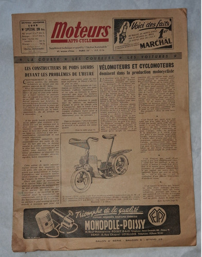 Ancienne revue automobile