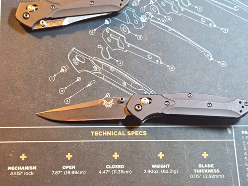 Benchmade 943 osborne - benchmade, design