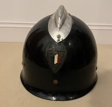 Casque Police Française années 70 . French Police Helmet.