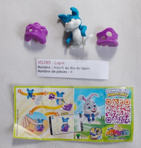 Kinder vd285 lapin avec - -,