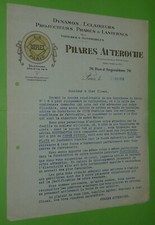1914 EN-TETE DYNAMOS