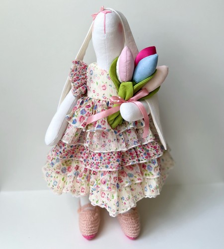 Peluche lapin tilda - lapin,