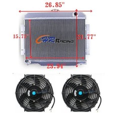 44MM ALUMINUM RADIATOR+FANS
