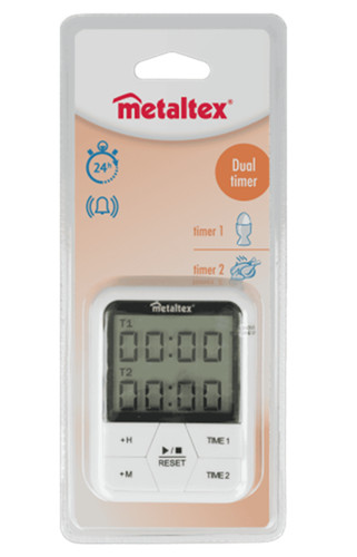 Minuteur digital double - , 24h