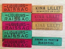 9 Jetons de Belote RAISSAC -