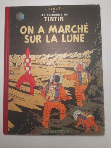 Tintin marché sur - bd,