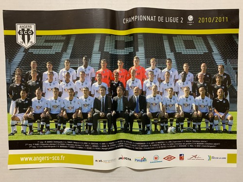 Poster angers sco - angers, saison