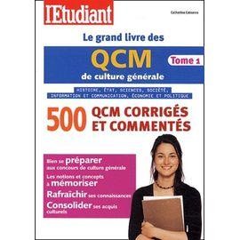 Livre grand des qcm - des,
