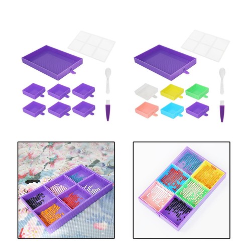 Plateau peinture diamant - de,