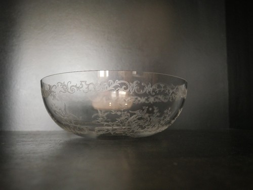 Grande coupe plat saladier