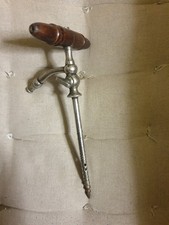 siphon champagne Champenois Cidre Ancien Forme Tire Bouchon Robinet 16cm 
