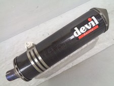 Silencieux d'échappement à enfiler en carbone Devil Racing Husqvarna Te610 Sm...