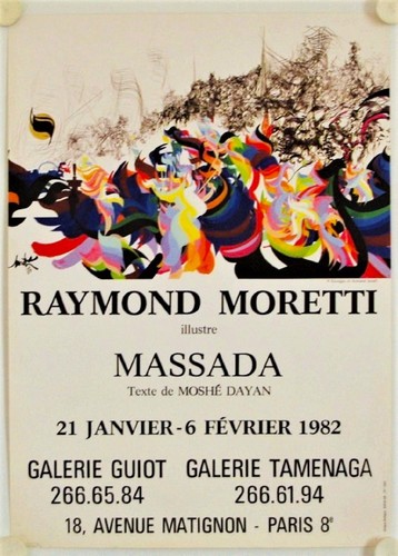 Affiche raymond moretti - affiche,