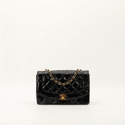 Sac bandoulière chanel diana - sac,