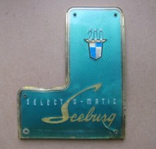 Juke Box Seeburg V200 écusson du couvre moteur