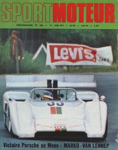 Sport moteur 239 1971 24h - sport, mans