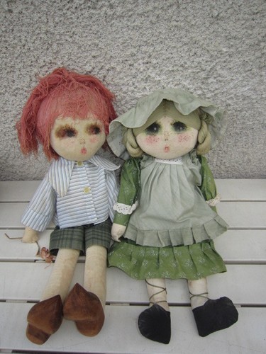 Poupee chiffon marie - chiffon, "