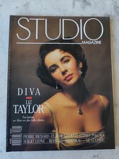 STUDIO MAGAZINE - liz taylor pierre richard 1988 - numéro 20