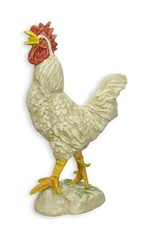 Une sculpture en fonte