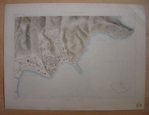 Très grande carte 1891 - carte, de
