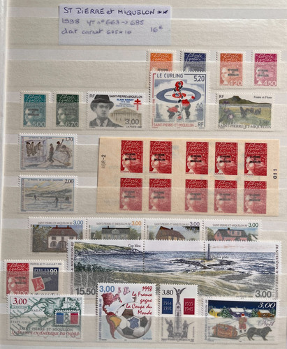 Timbres saint pierre - pierre, et