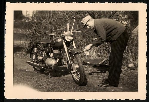 Photographie moto zündapp - photographie,