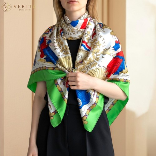 Rare vintage hermes foulard - vintage, en