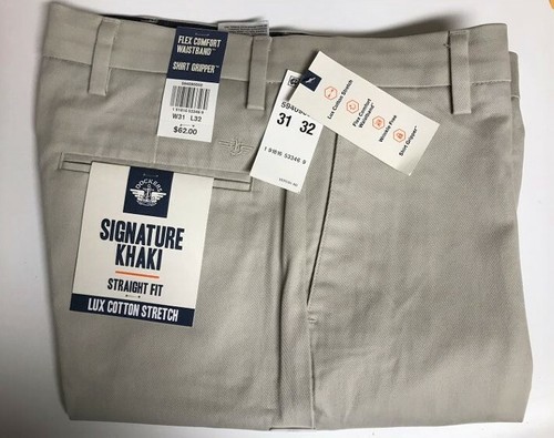 Dockers beige khakis slacks - beige,