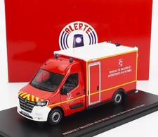 Camion pompiers RENAULT MASTER VAN WAS SDIS 59 VSAV de 2019  1/43 ALERTE 0141