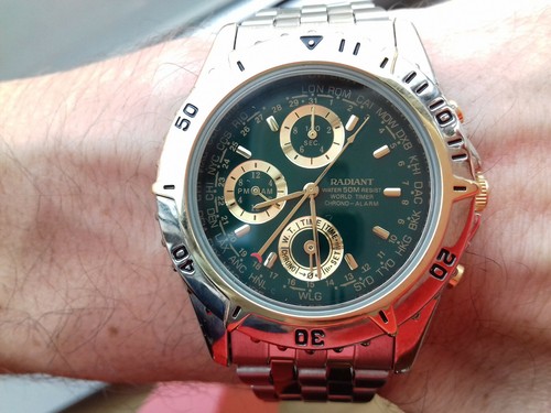 Montre chronographe alarme - montre,