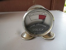 rare Pièce auto voiture ancienne jauge d'economie solex 