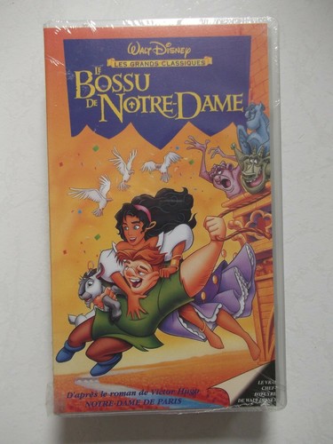 Vhs neuve cassette bossu - neuve, le