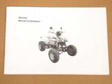 Manuel du propriétaire utilisateur origine pour Quad Shineray 300 Skinred