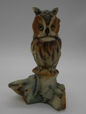 FIGURINE EN BISCUIT HIBOU /