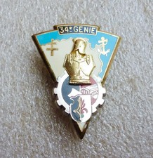 Insigne 34e Régiment du Génie