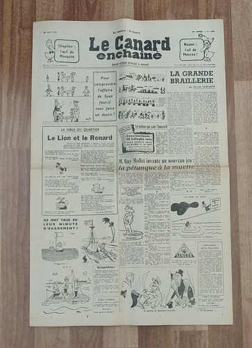 Canard enchaîné 1871 - canard, n°1871