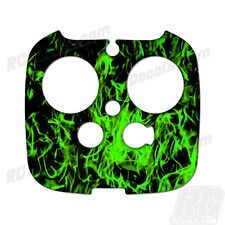 DJI Inspire Drone Wrap RC Quadcopter Decal Custom Skin Controller Green Flames